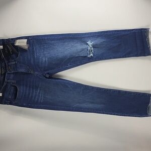 Banana Republic Distressed Girlfriend Jeans Size 27